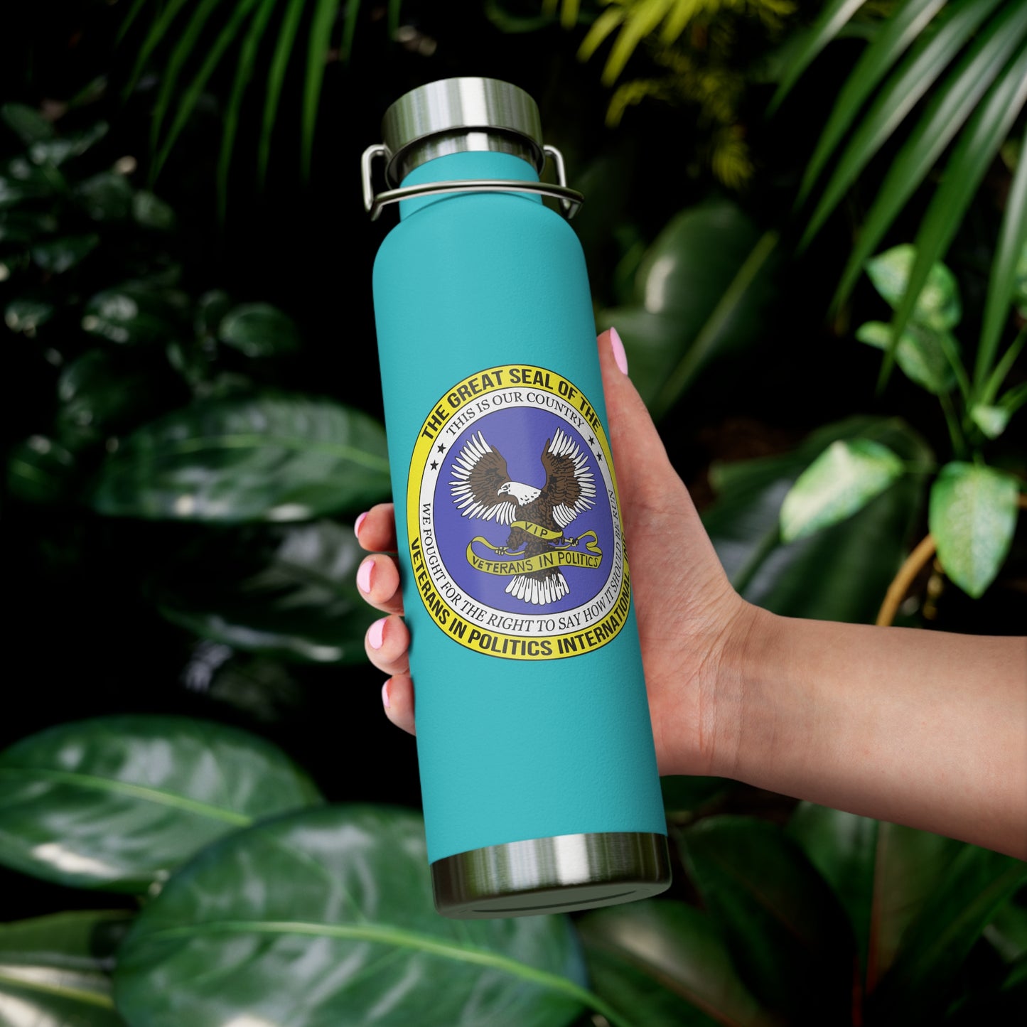 VIPI Copper Vacuum Insulated Bottle, 22oz