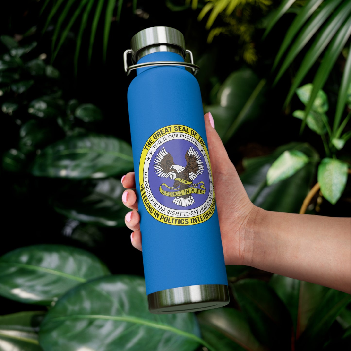 VIPI Copper Vacuum Insulated Bottle, 22oz