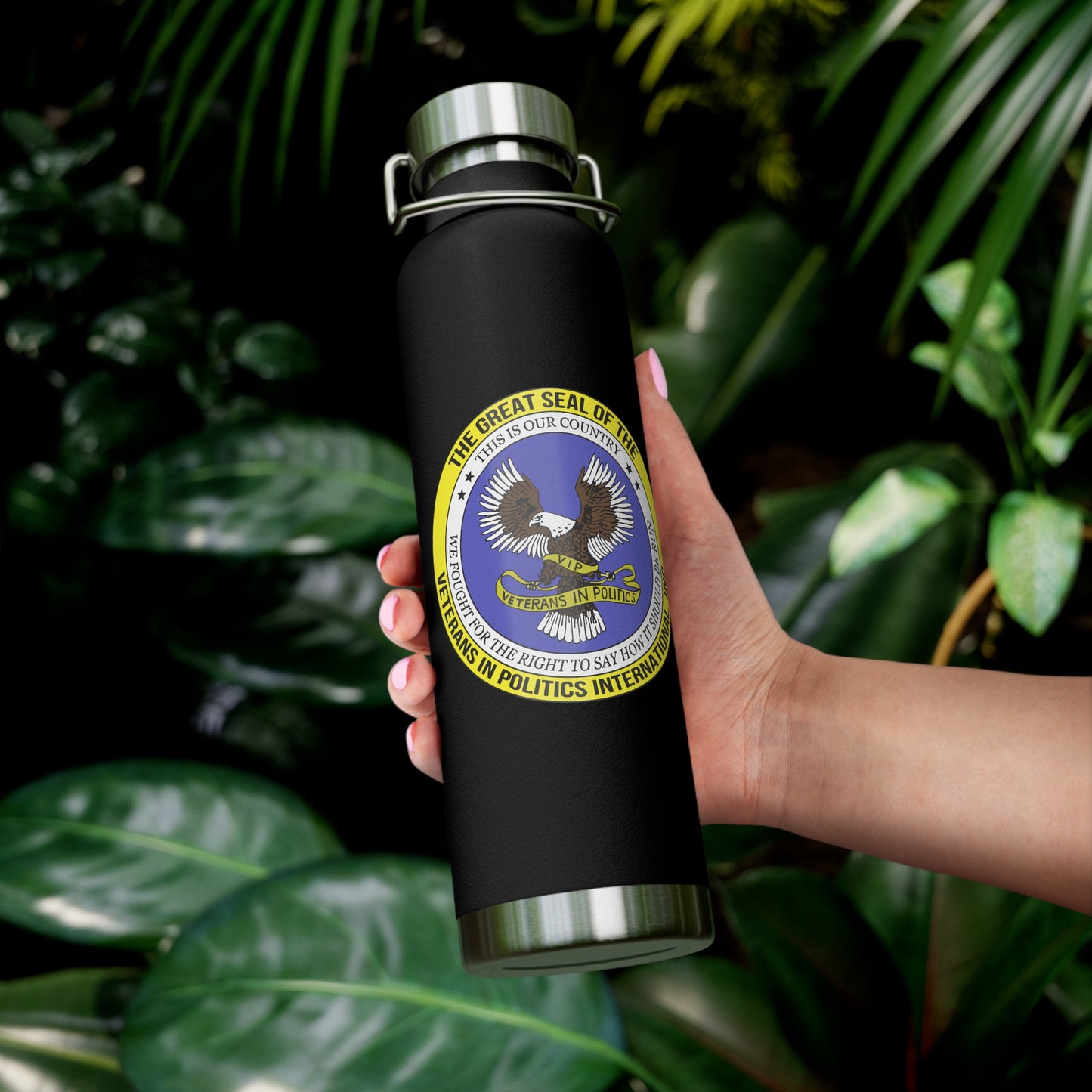 VIPI Copper Vacuum Insulated Bottle, 22oz