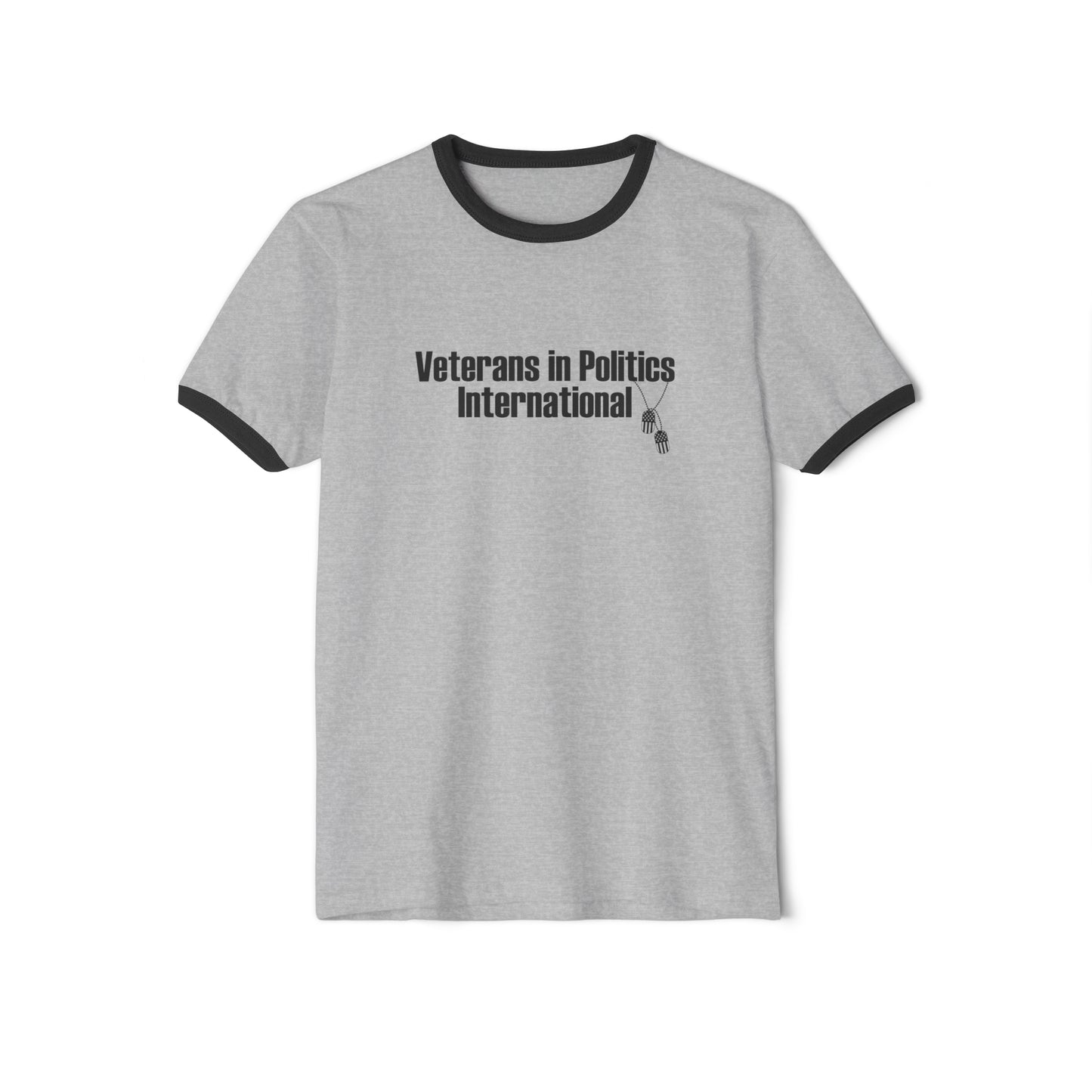 VIPI Unisex Cotton Ringer T-Shirt
