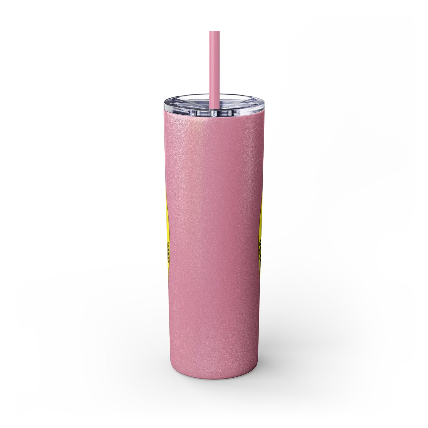 VIPI Skinny Tumbler with Straw, 20oz