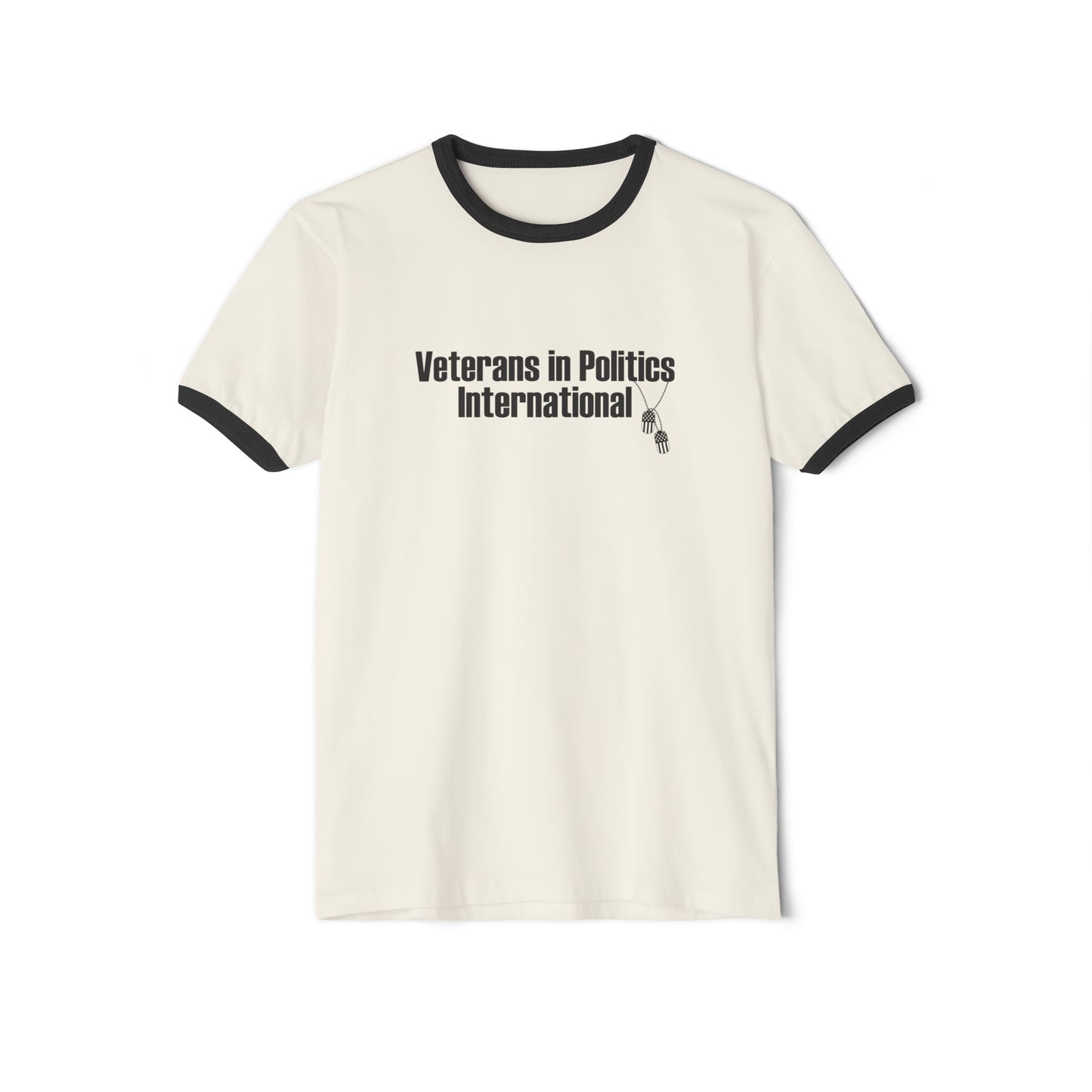 VIPI Unisex Cotton Ringer T-Shirt