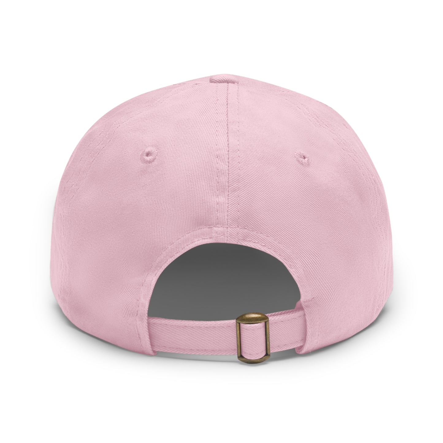 Hat with Round Leather Patch