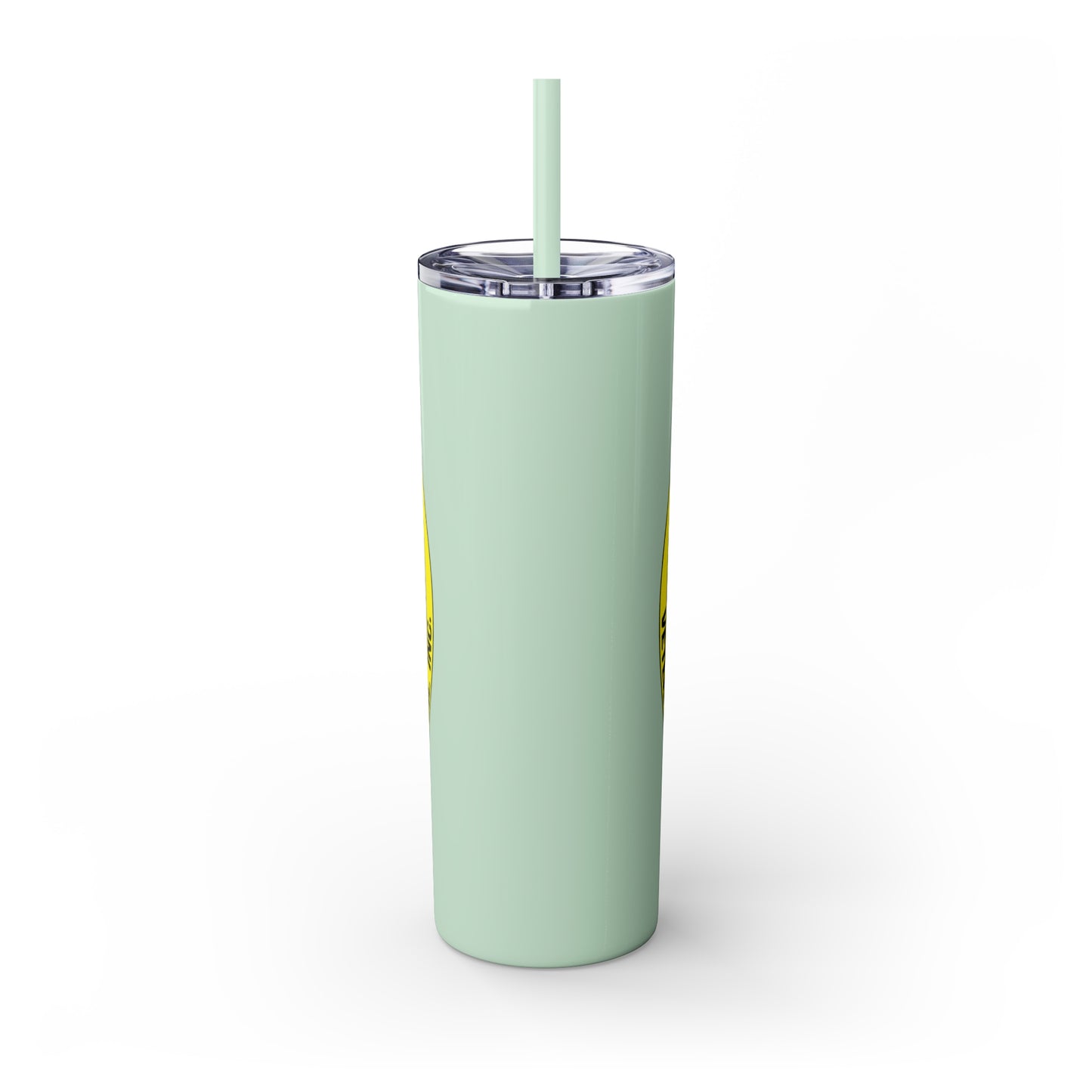VIPI Skinny Tumbler with Straw, 20oz