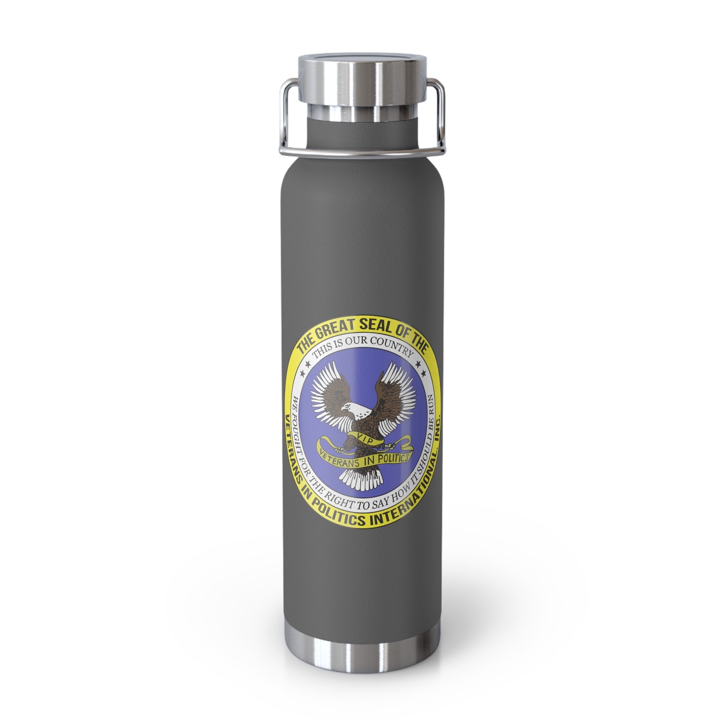 VIPI Copper Vacuum Insulated Bottle, 22oz