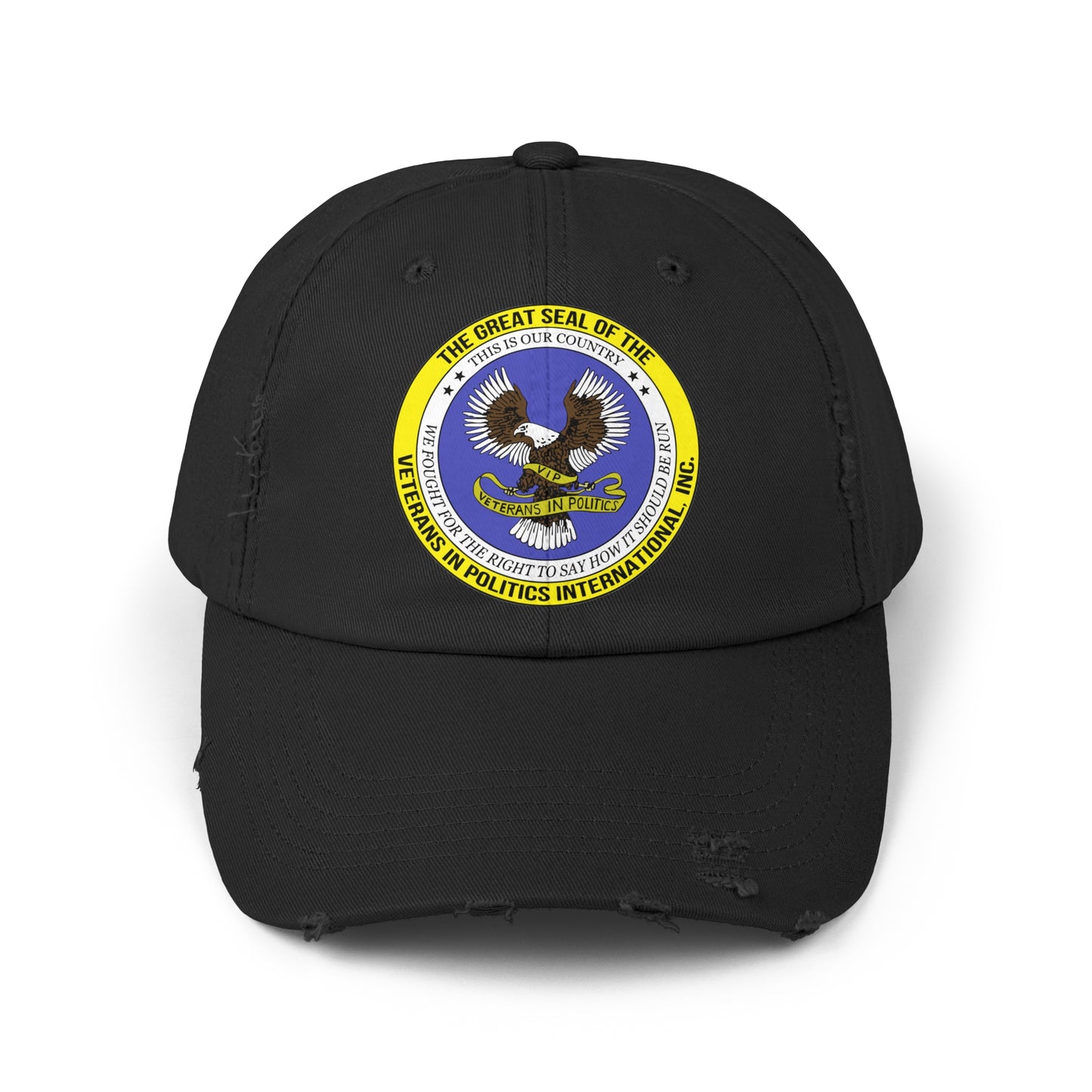 Unisex Distressed Cap
