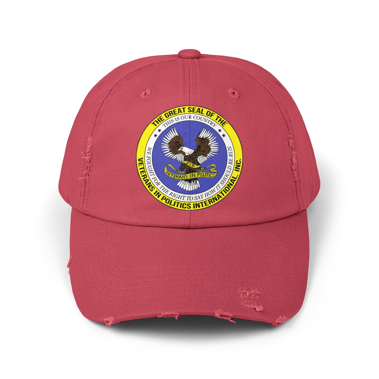 Unisex Distressed Cap
