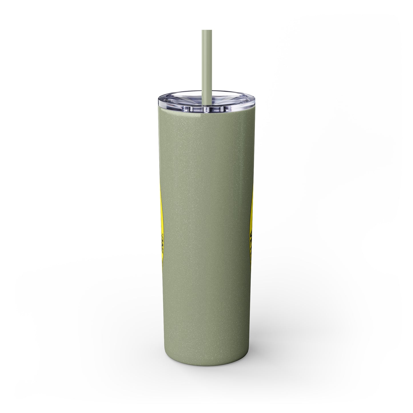 VIPI Skinny Tumbler with Straw, 20oz