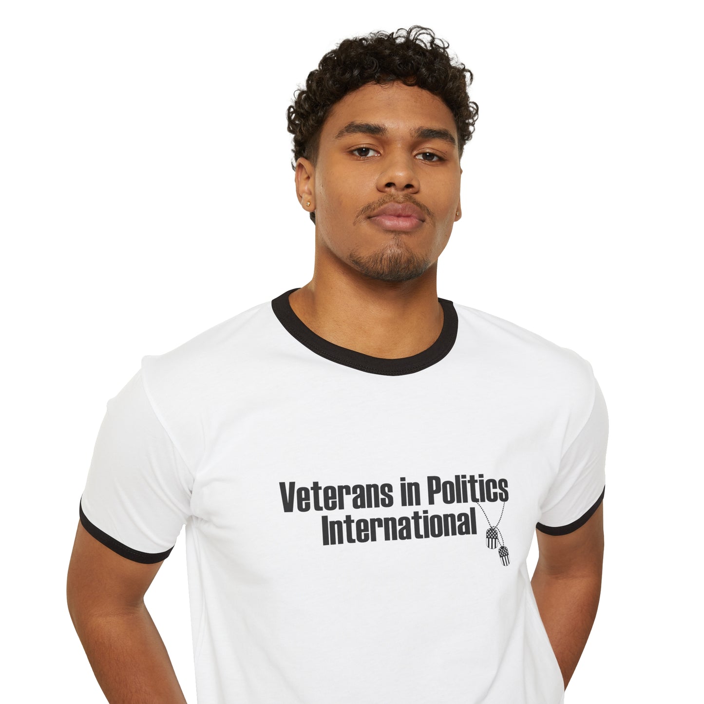 VIPI Unisex Cotton Ringer T-Shirt