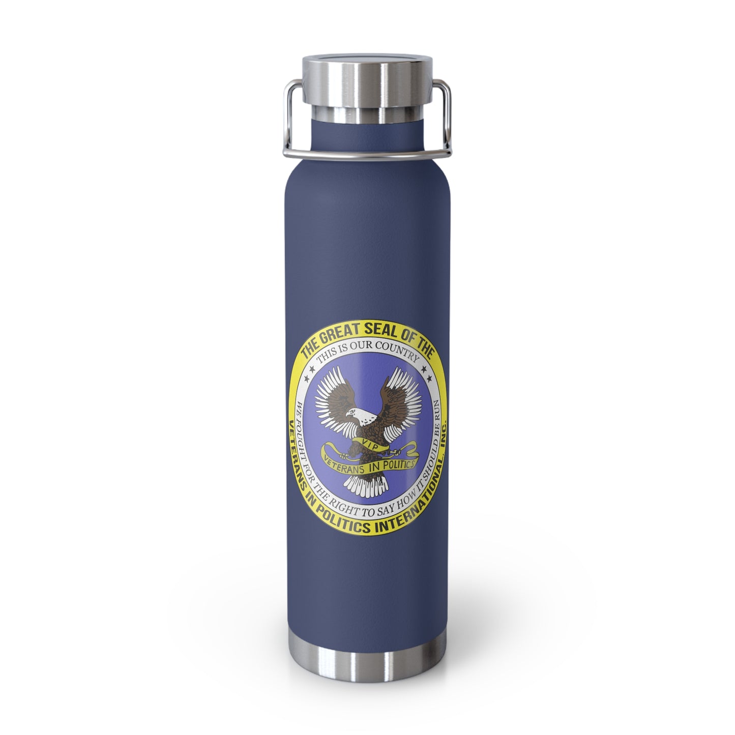 VIPI Copper Vacuum Insulated Bottle, 22oz