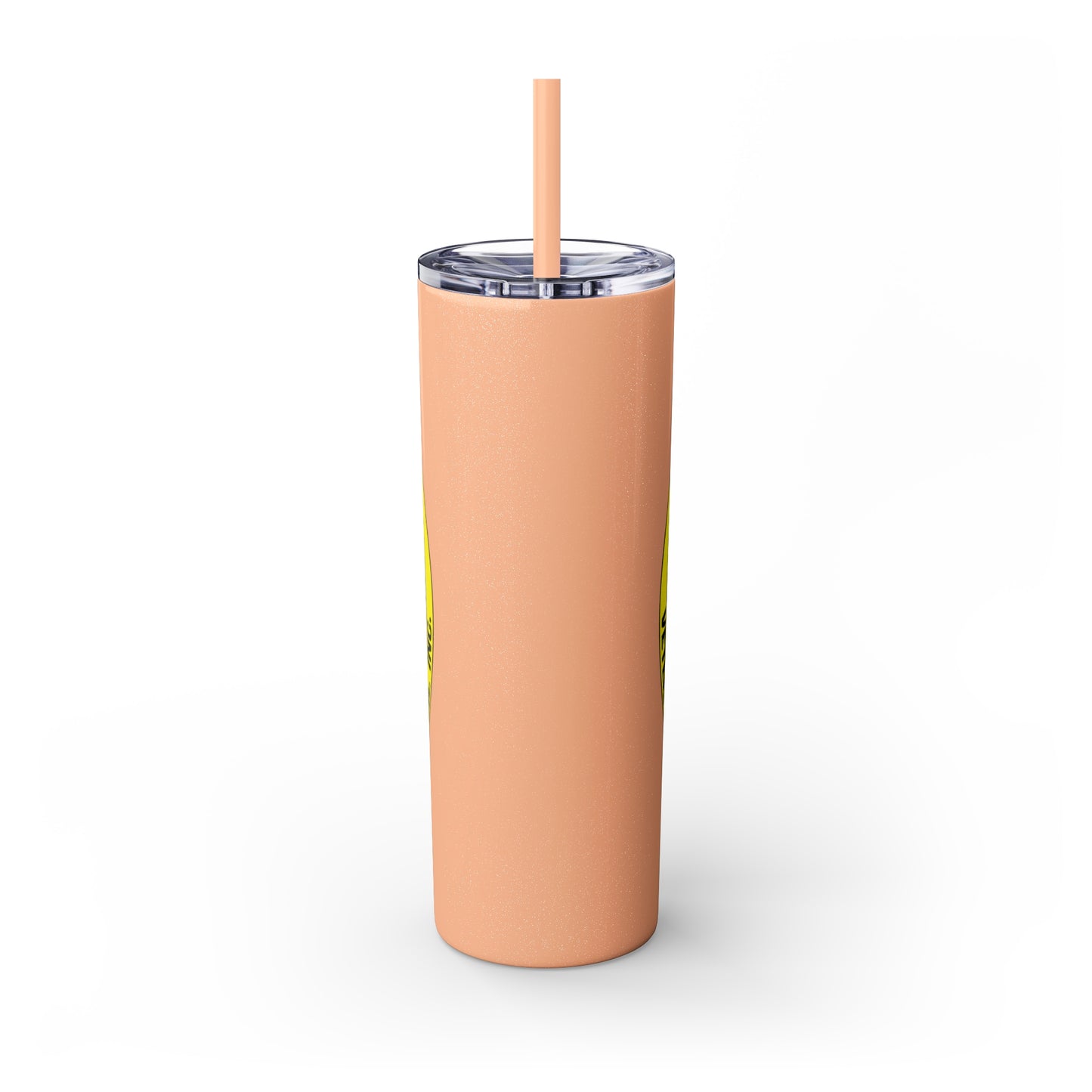VIPI Skinny Tumbler with Straw, 20oz