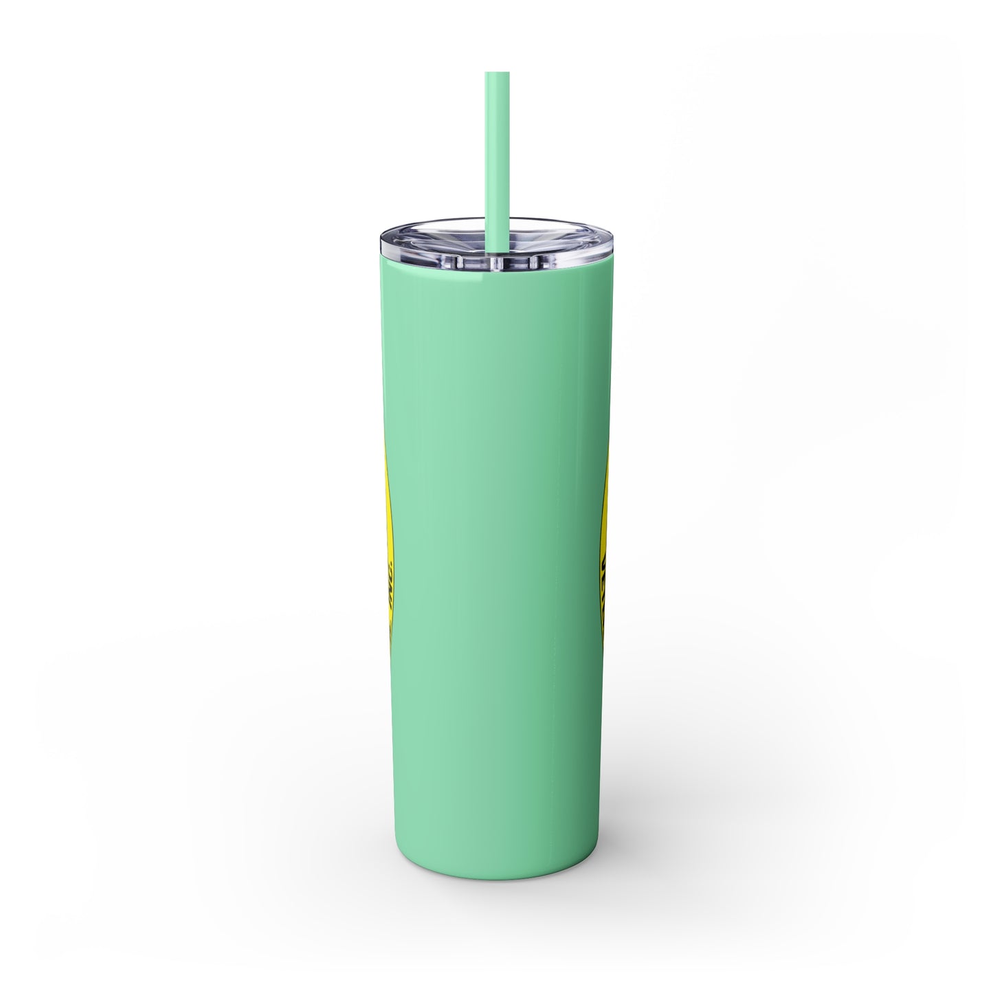 VIPI Skinny Tumbler with Straw, 20oz