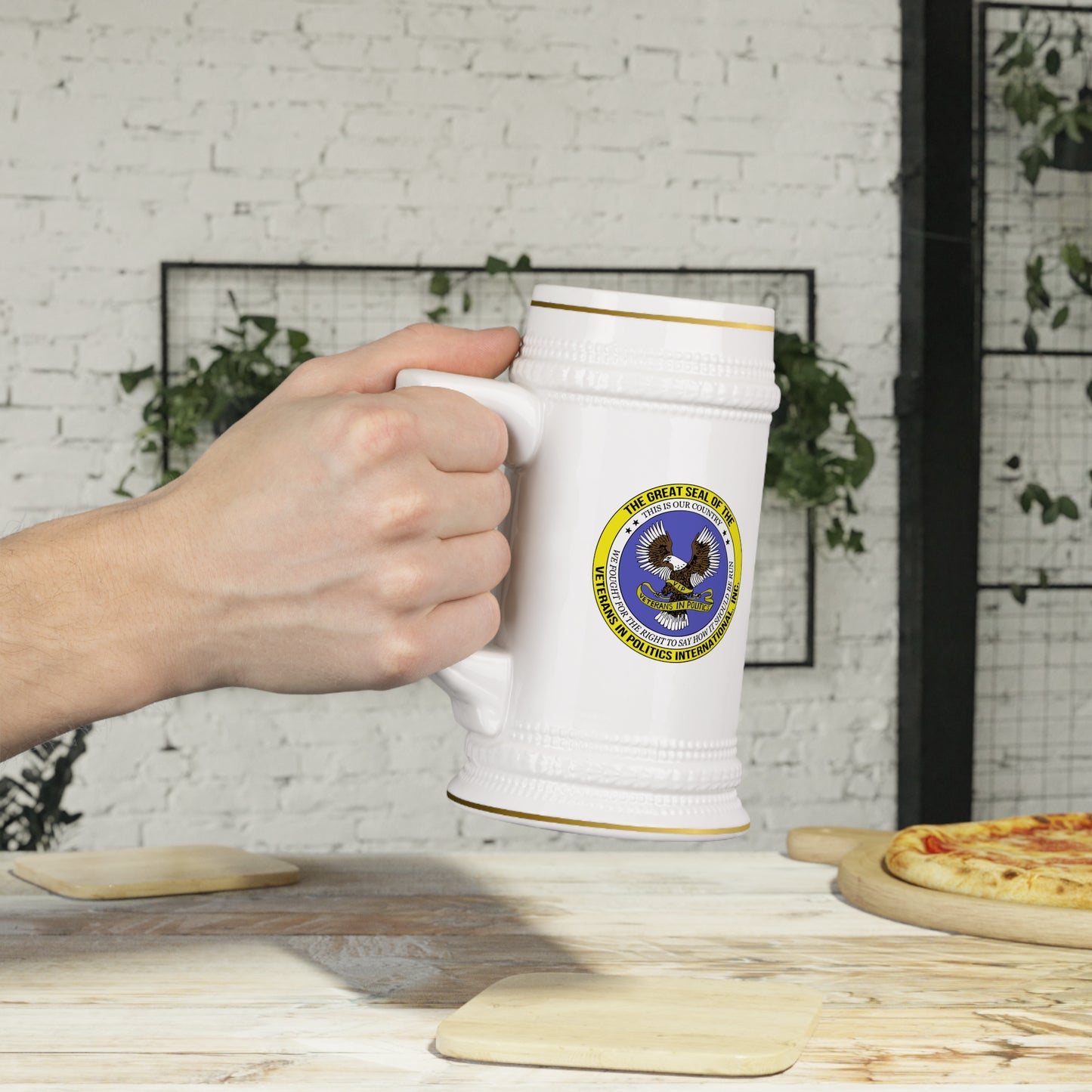 VIPI Beer Stein Mug
