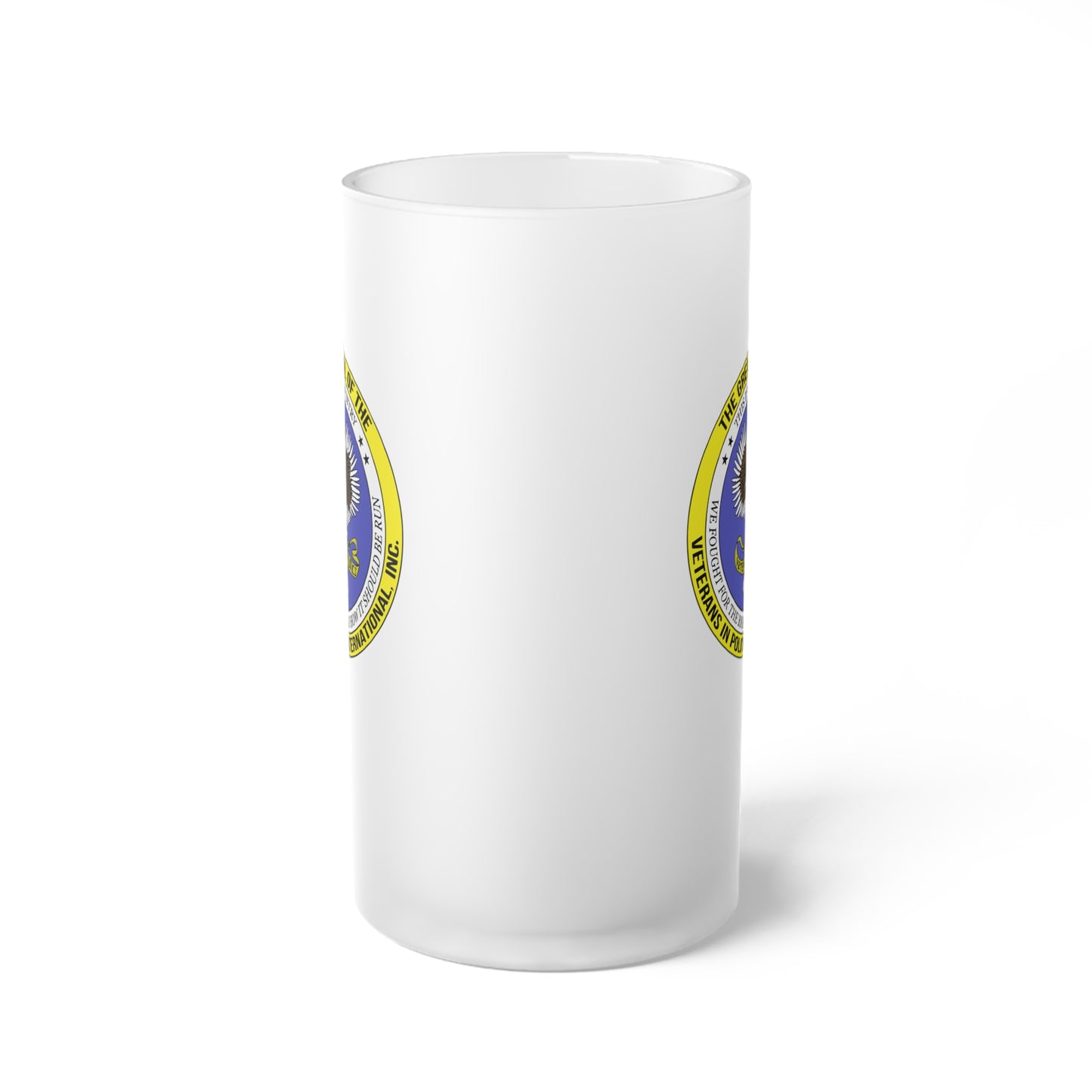 VIPI Frosted Glass Beer Mug