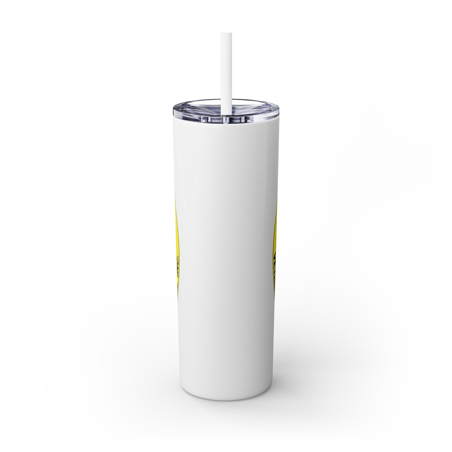 VIPI Skinny Tumbler with Straw, 20oz