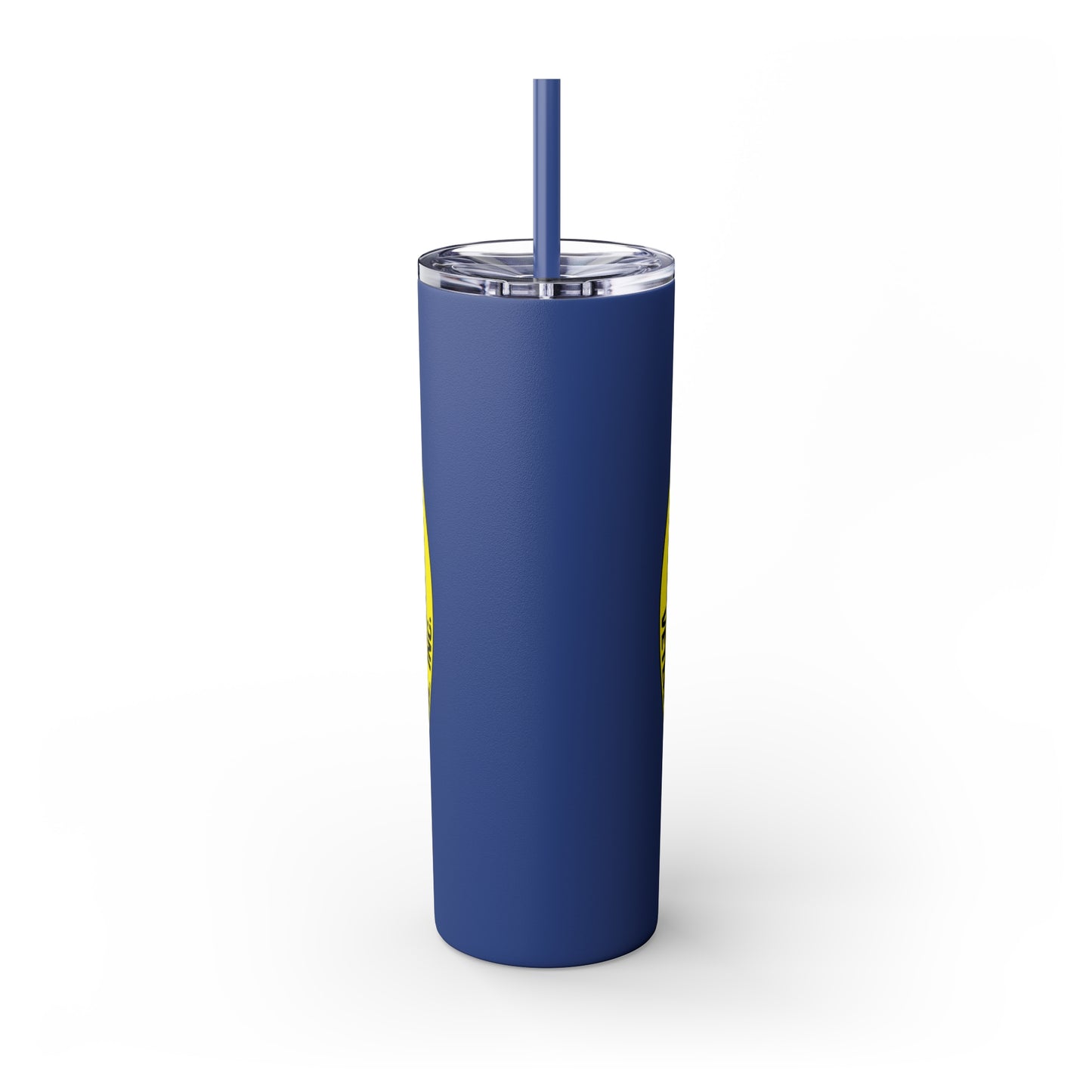 VIPI Skinny Tumbler with Straw, 20oz