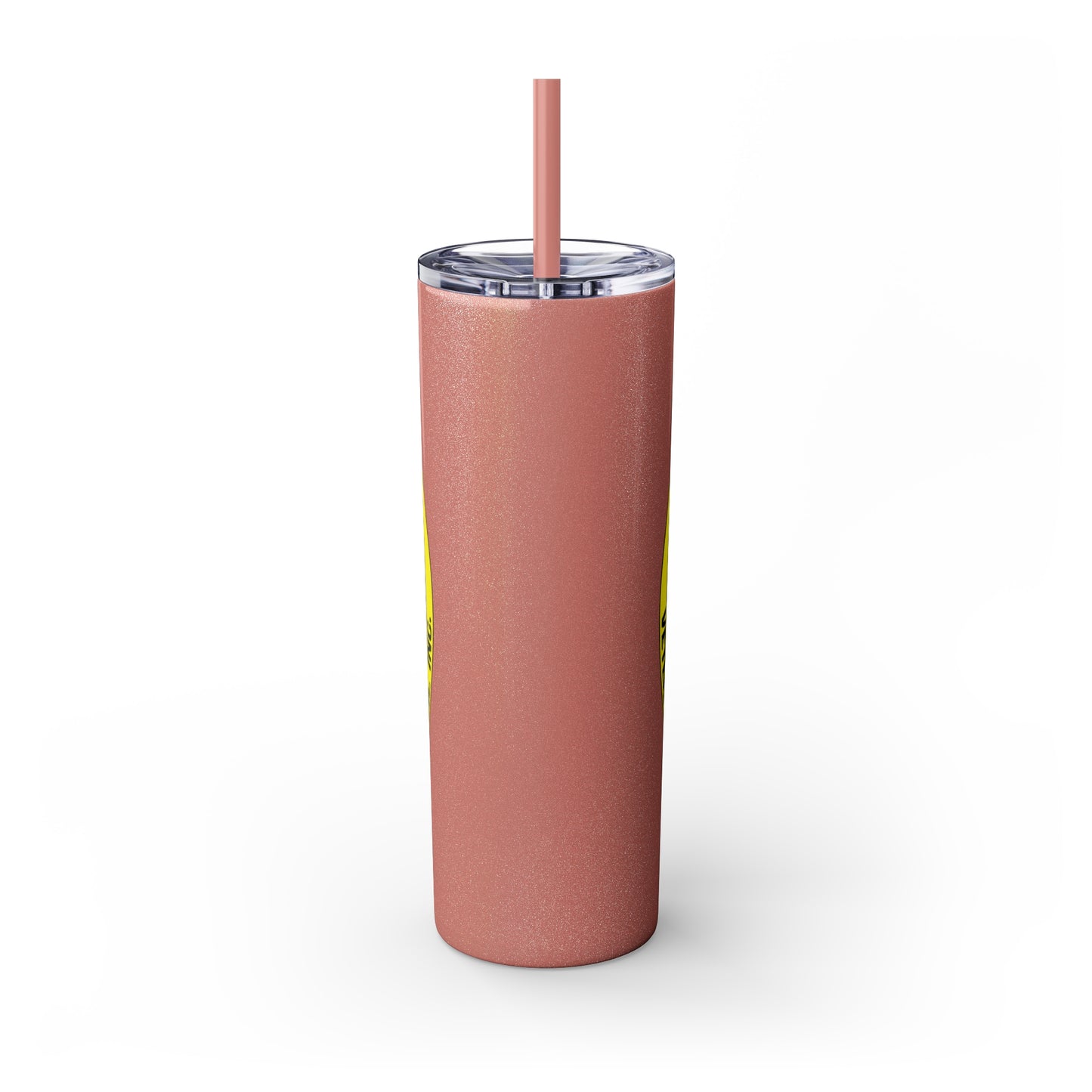 VIPI Skinny Tumbler with Straw, 20oz