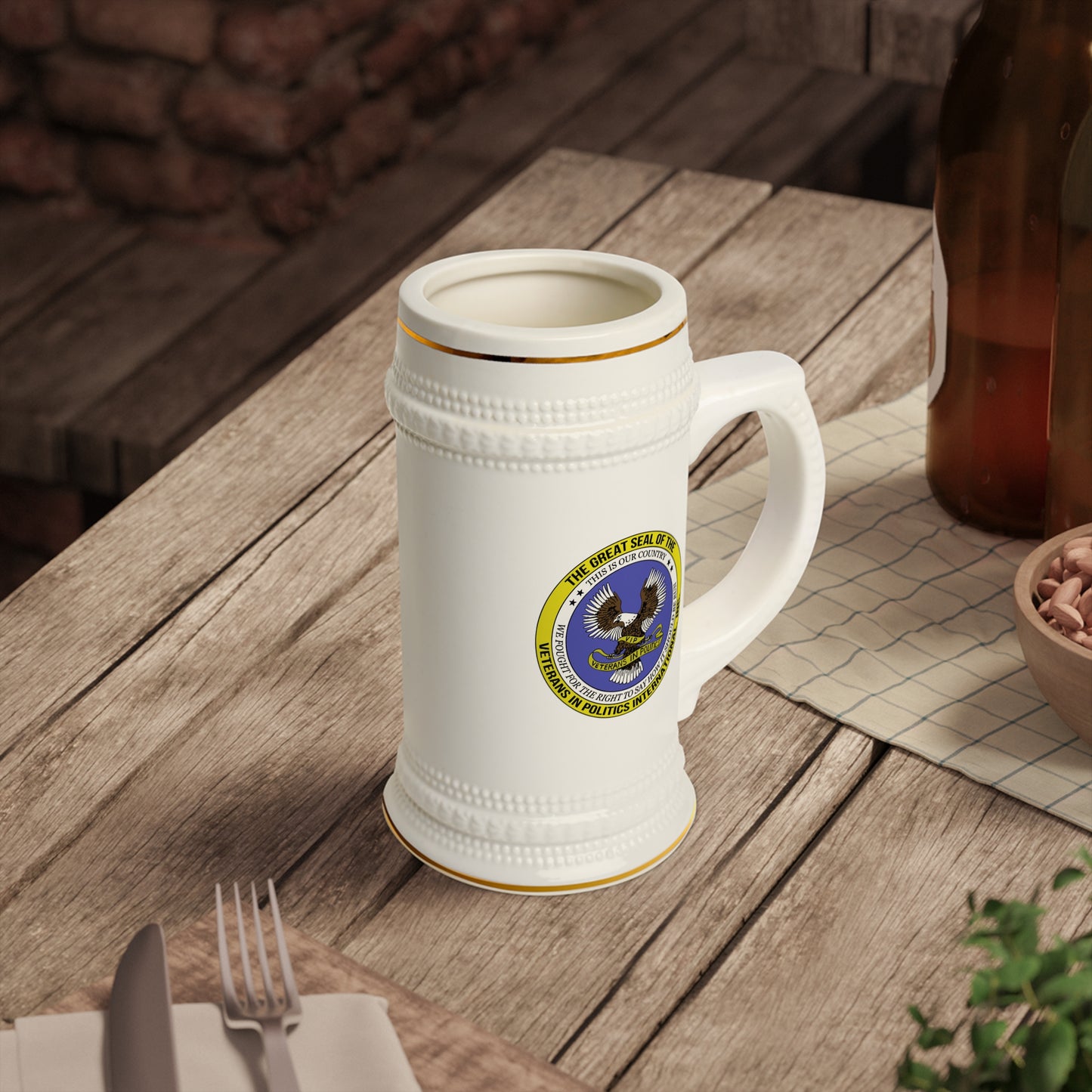 VIPI Beer Stein Mug