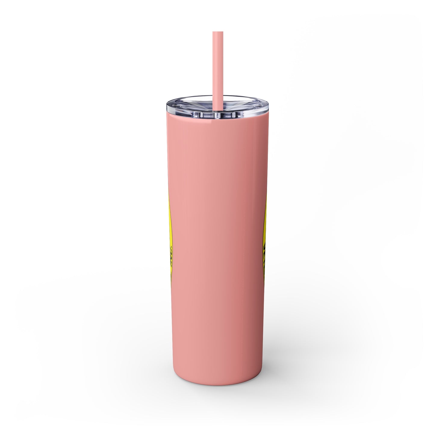 VIPI Skinny Tumbler with Straw, 20oz