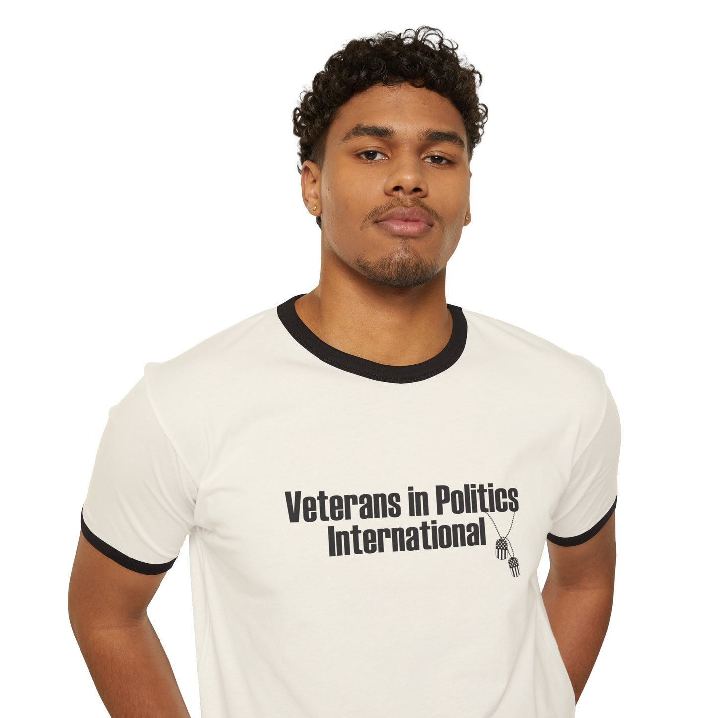 VIPI Unisex Cotton Ringer T-Shirt