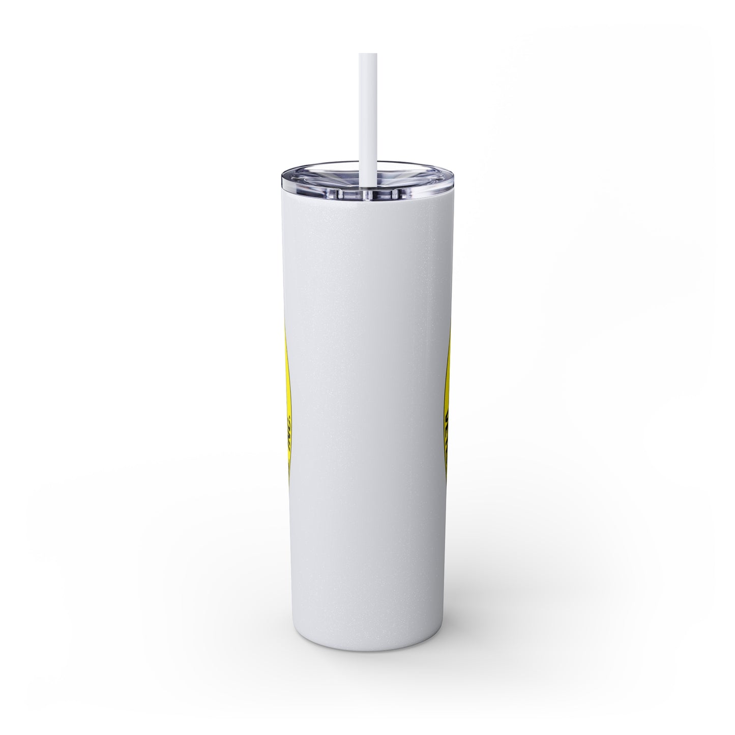 VIPI Skinny Tumbler with Straw, 20oz