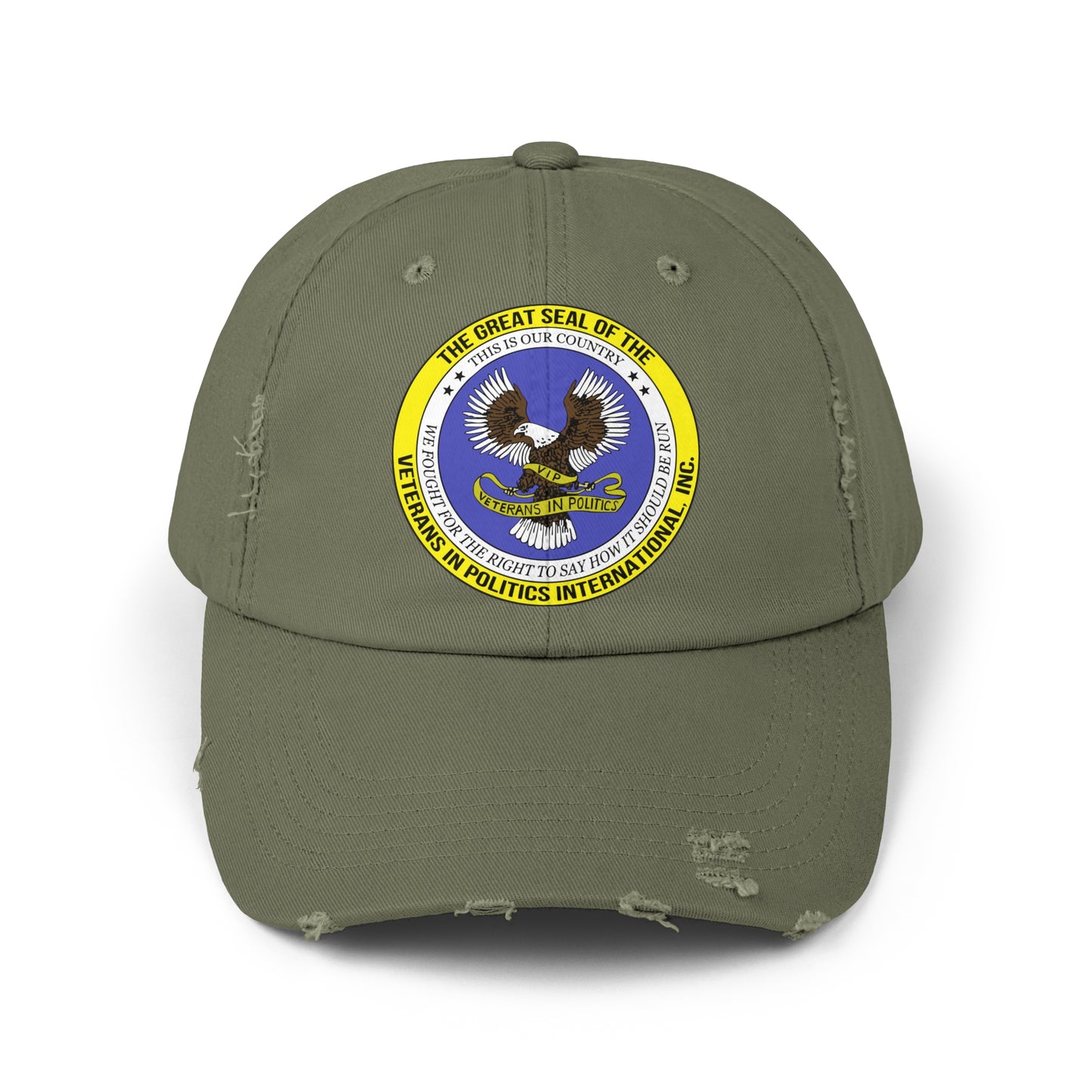 Unisex Distressed Cap