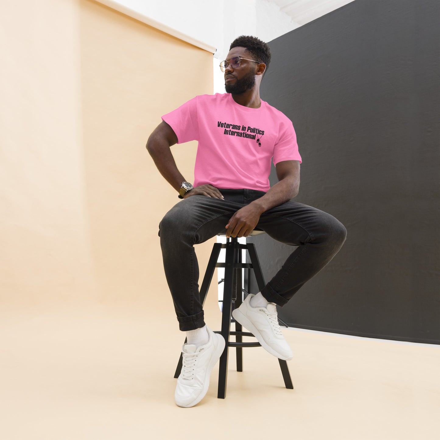 VIPI Men's classic tee (Black)