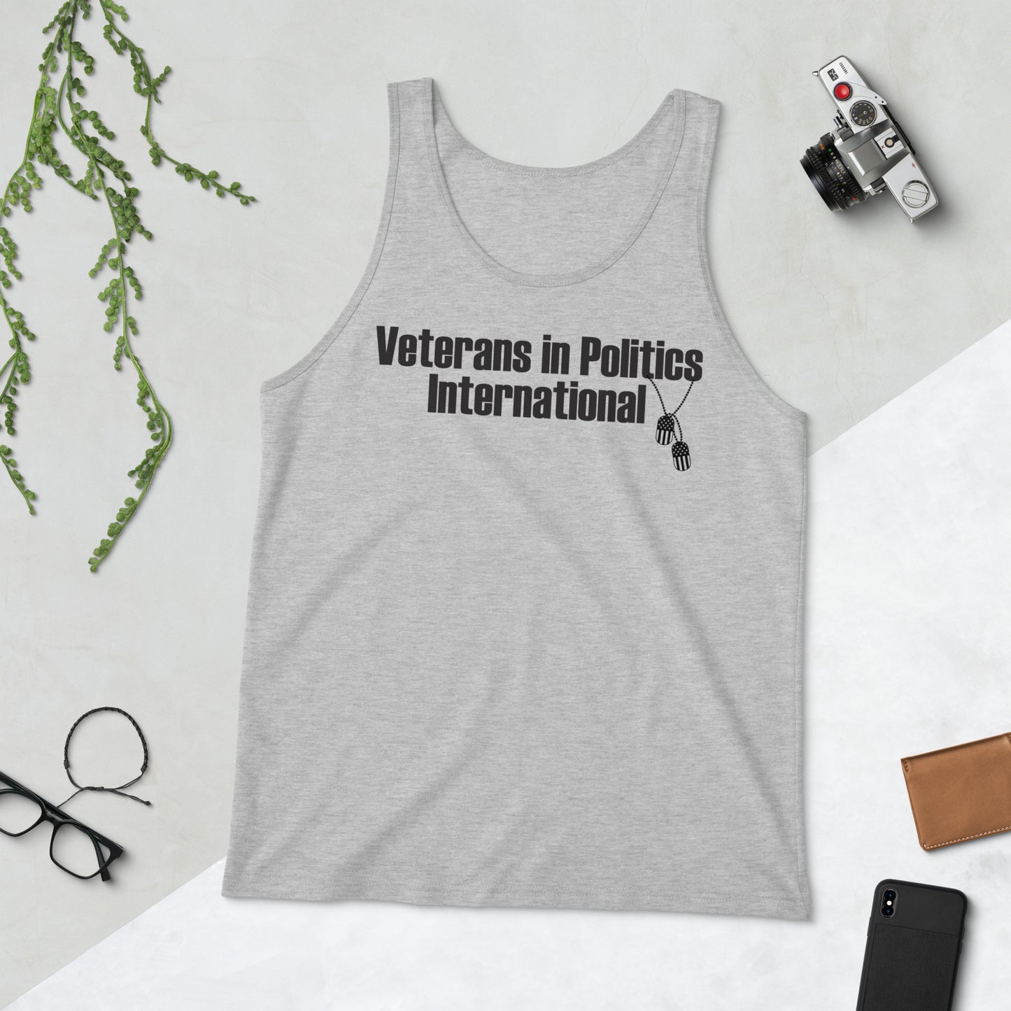 VIPI Men's Tank Top (Black)