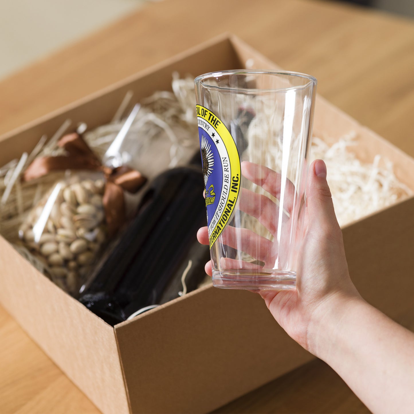 VIPI Shaker pint glass