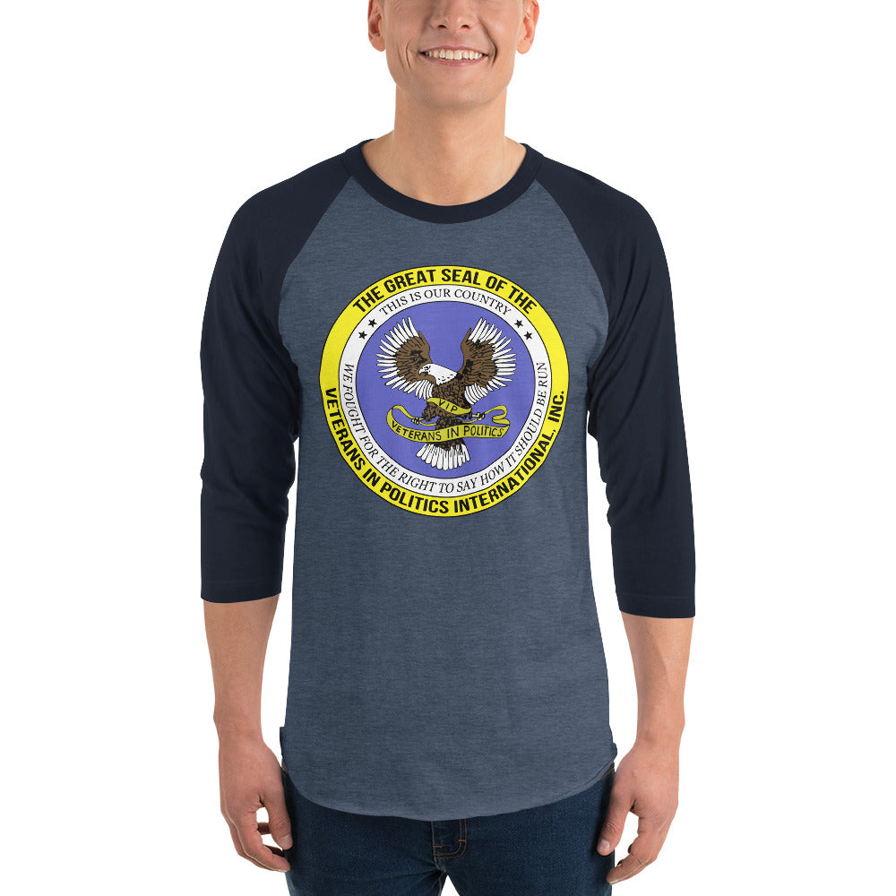 VIPI 3/4 sleeve raglan shirt