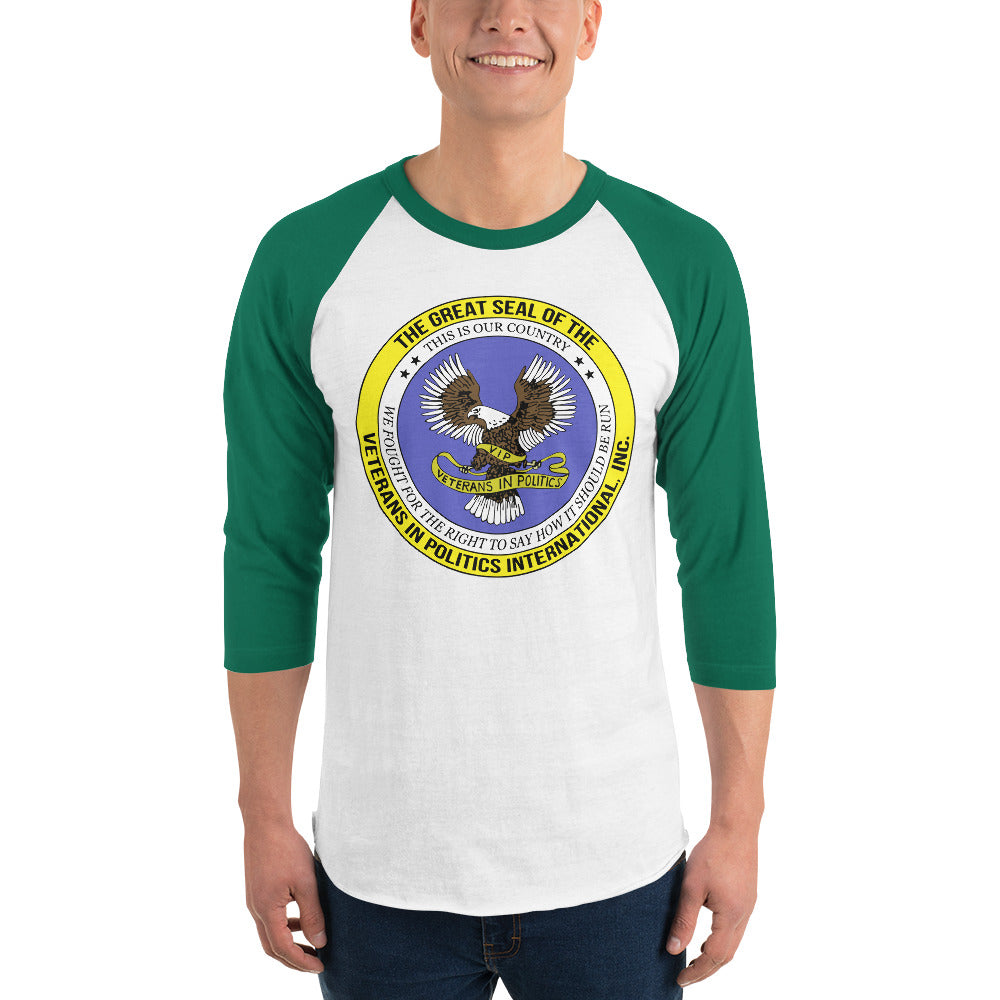 VIPI 3/4 sleeve raglan shirt
