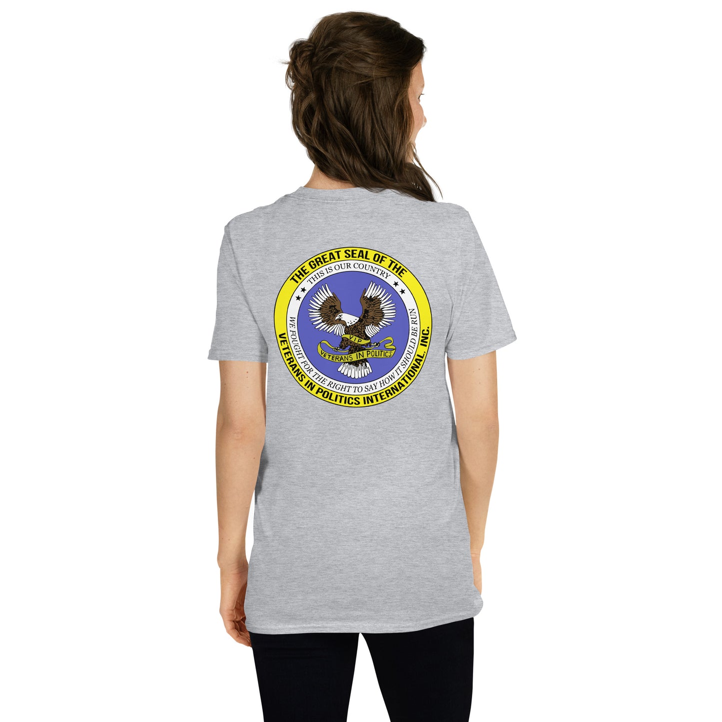 VIPI Short-Sleeve Unisex T-Shirt (Black)