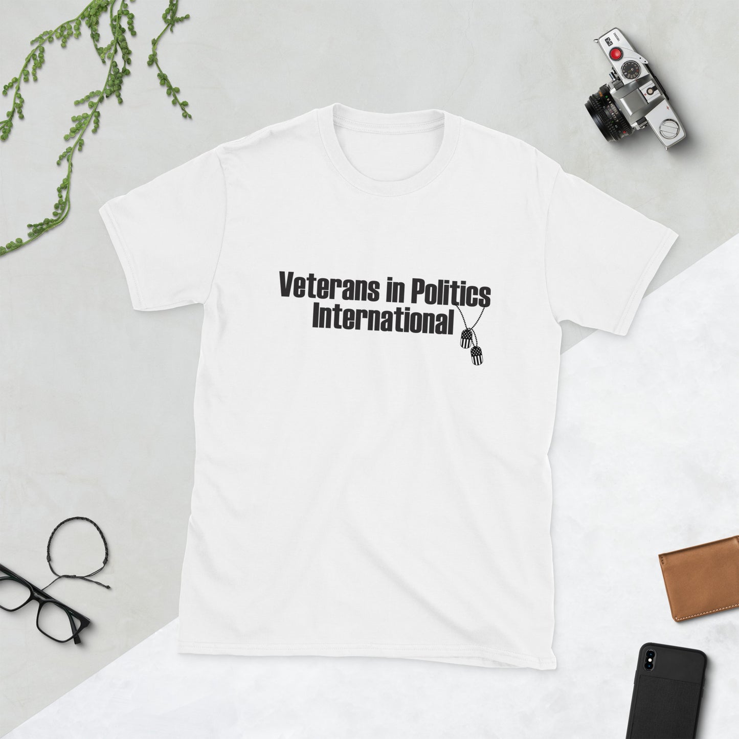 VIPI Short-Sleeve Unisex T-Shirt (Black)