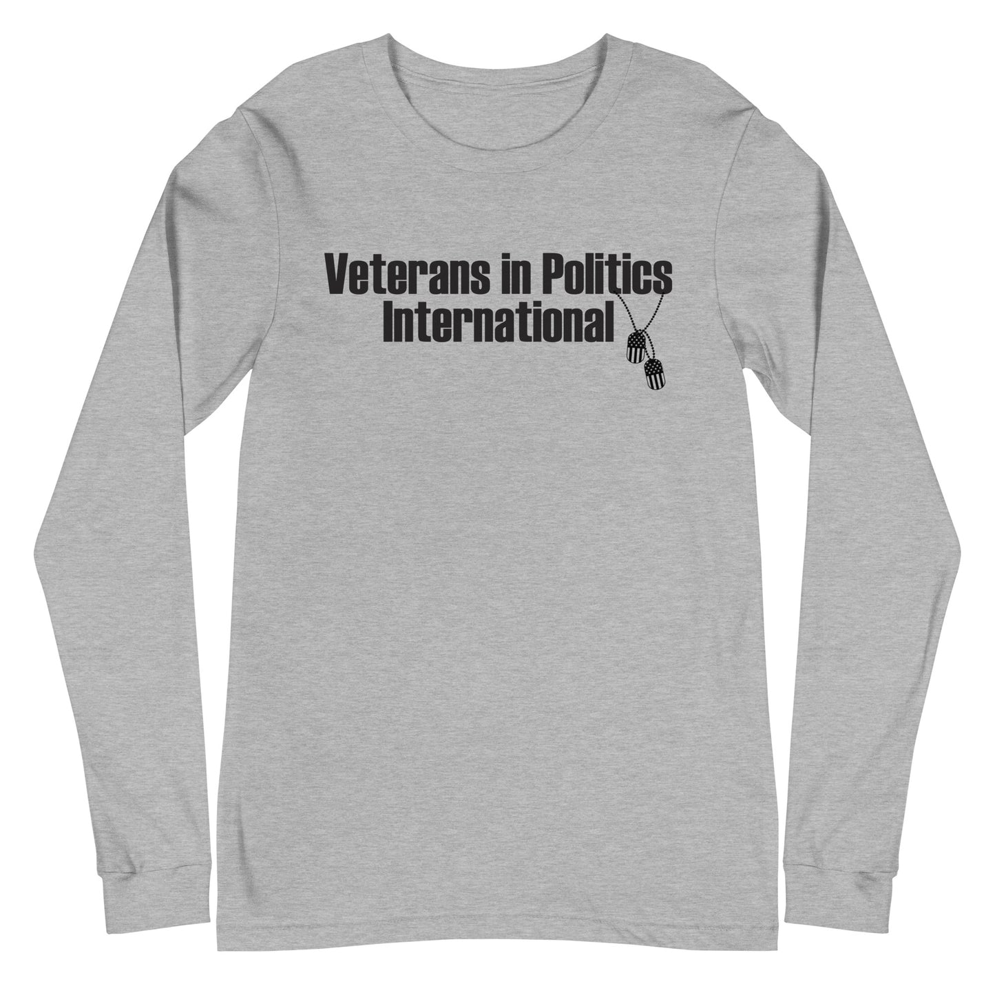 VIPI Unisex Long Sleeve Tee (Black)