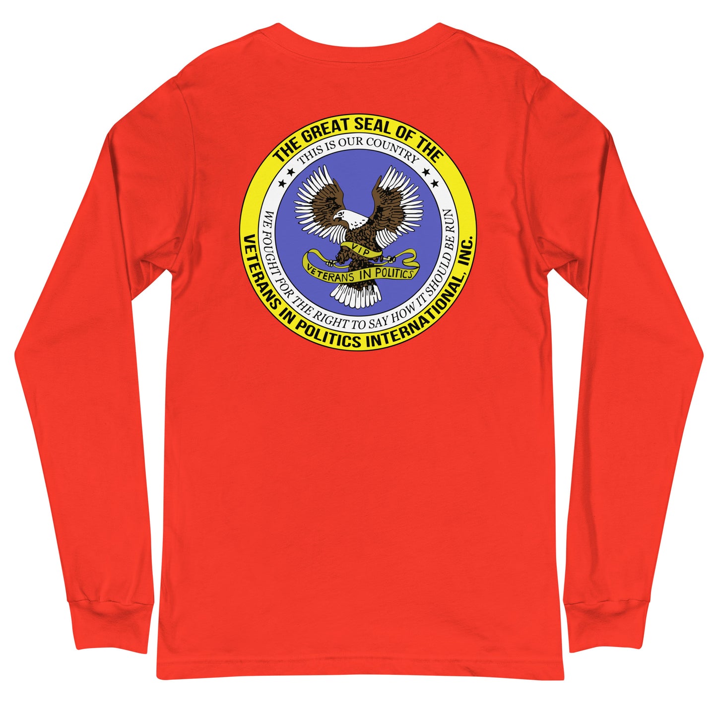 VIPI Unisex Long Sleeve Tee (Black)