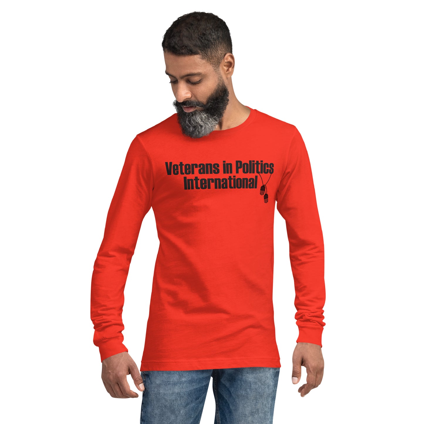 VIPI Unisex Long Sleeve Tee (Black)
