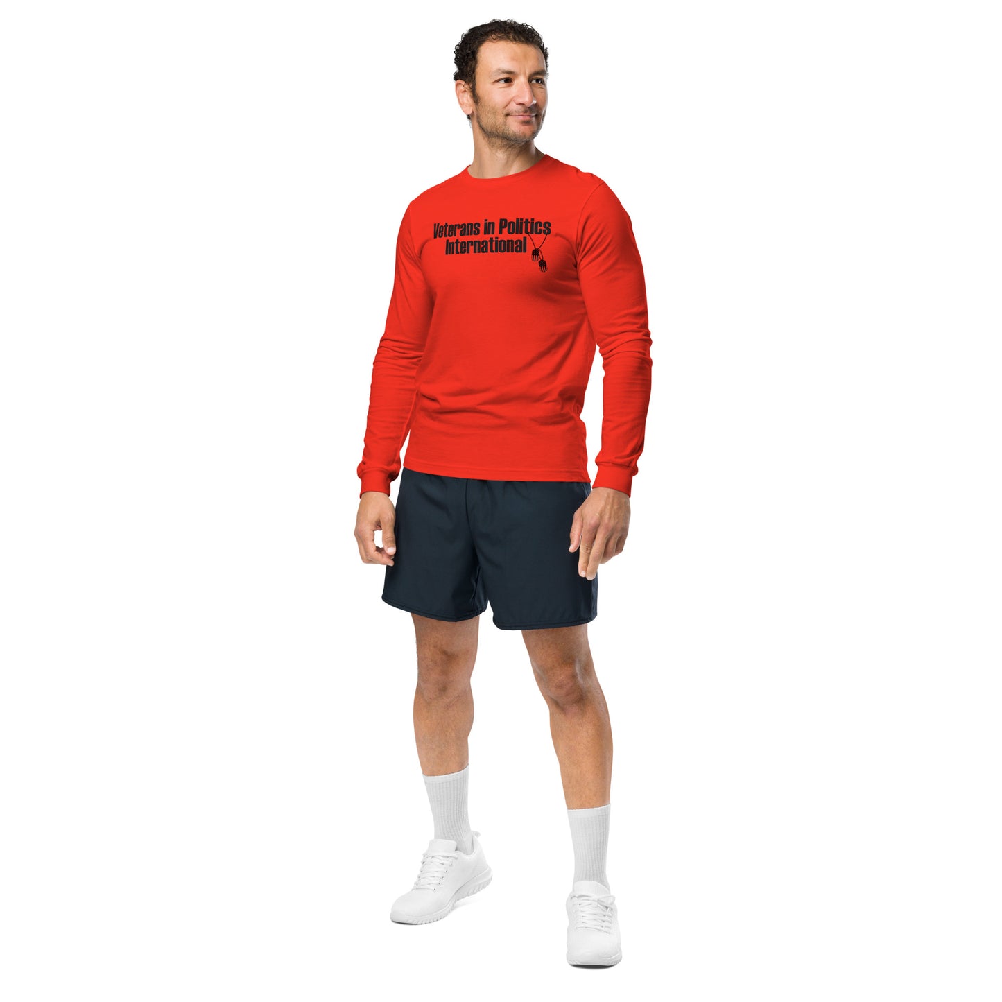 VIPI Unisex Long Sleeve Tee (Black)