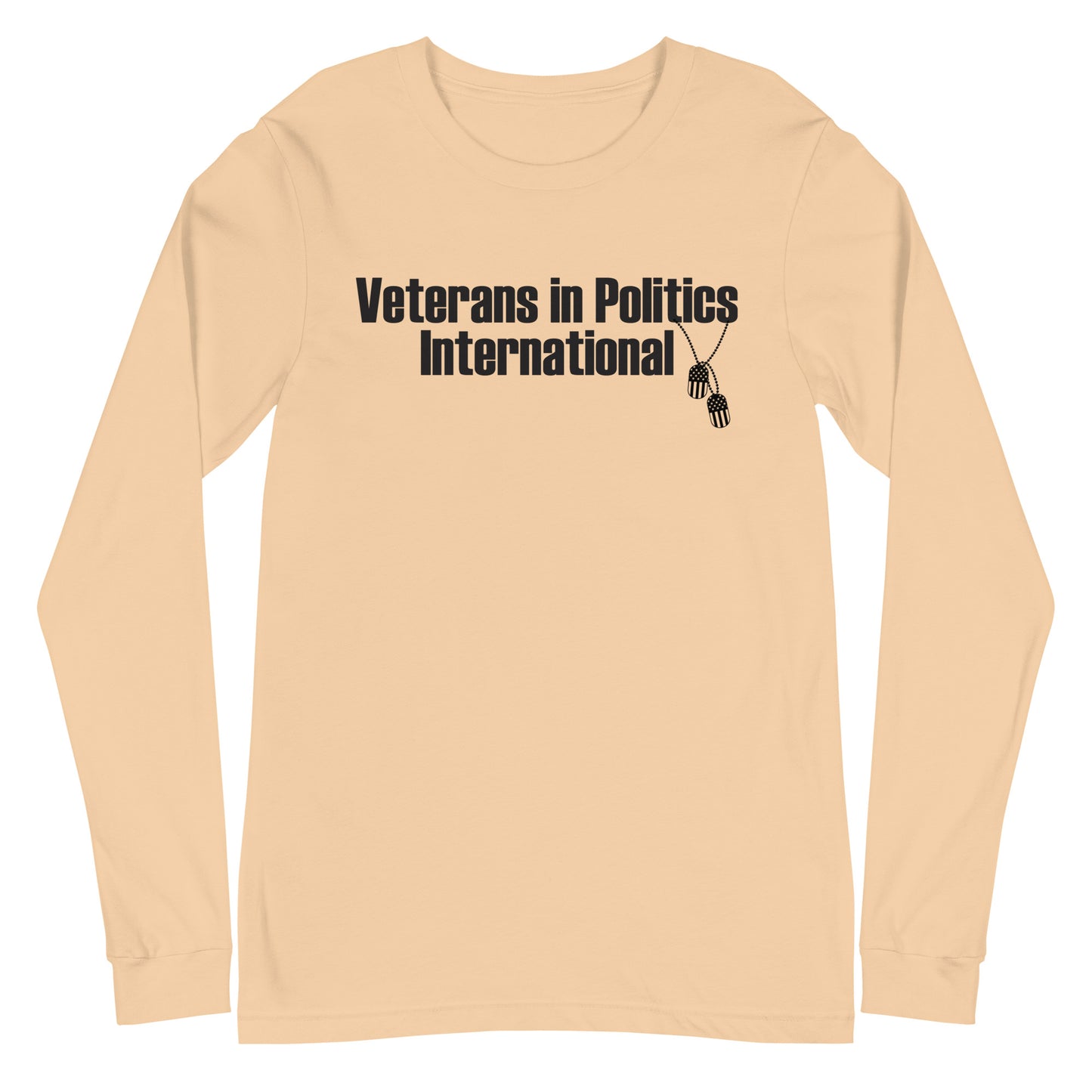 VIPI Unisex Long Sleeve Tee (Black)