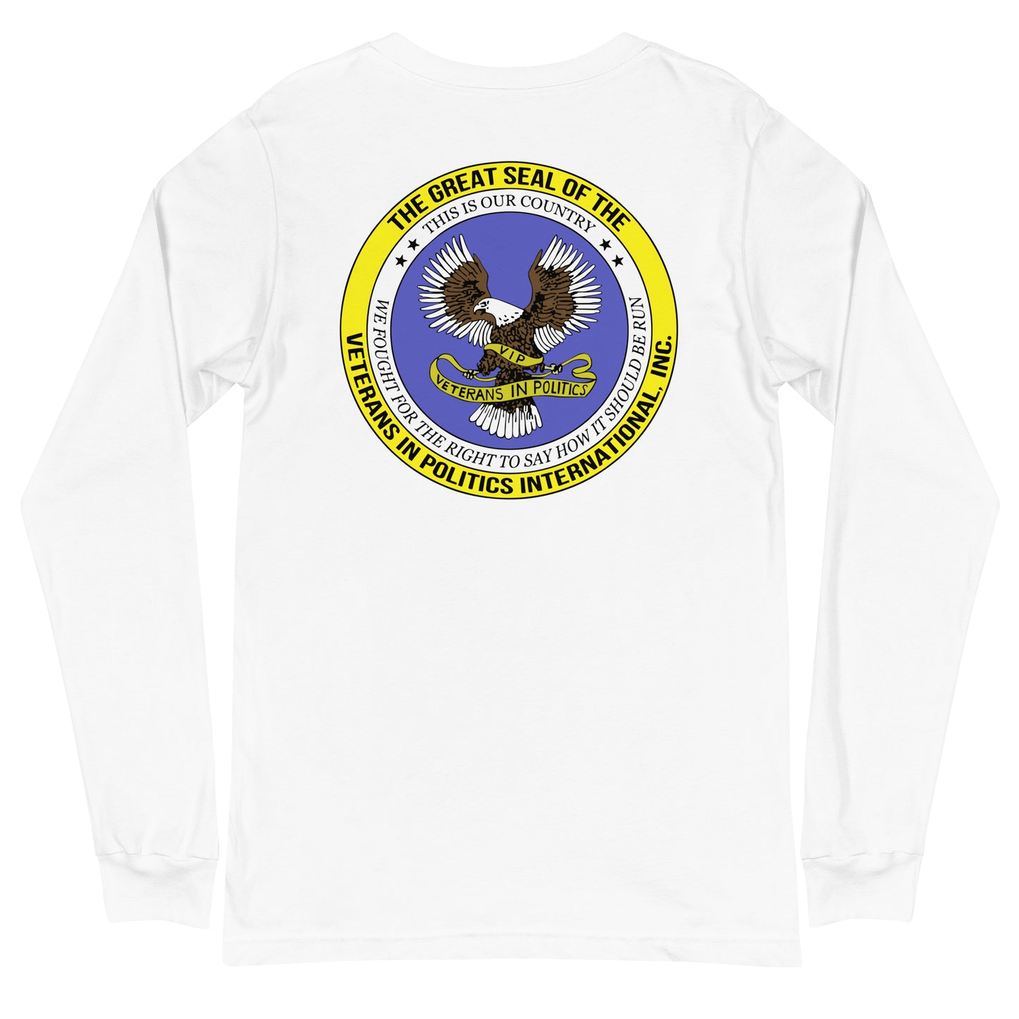 VIPI Unisex Long Sleeve Tee (Black)