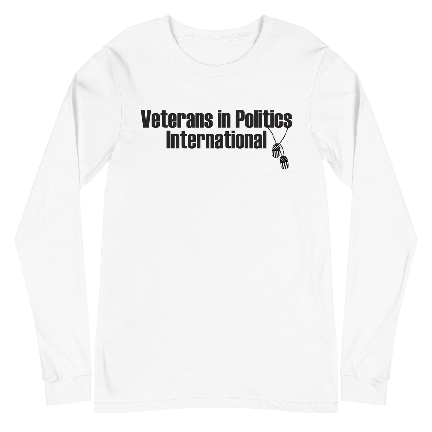 VIPI Unisex Long Sleeve Tee (Black)