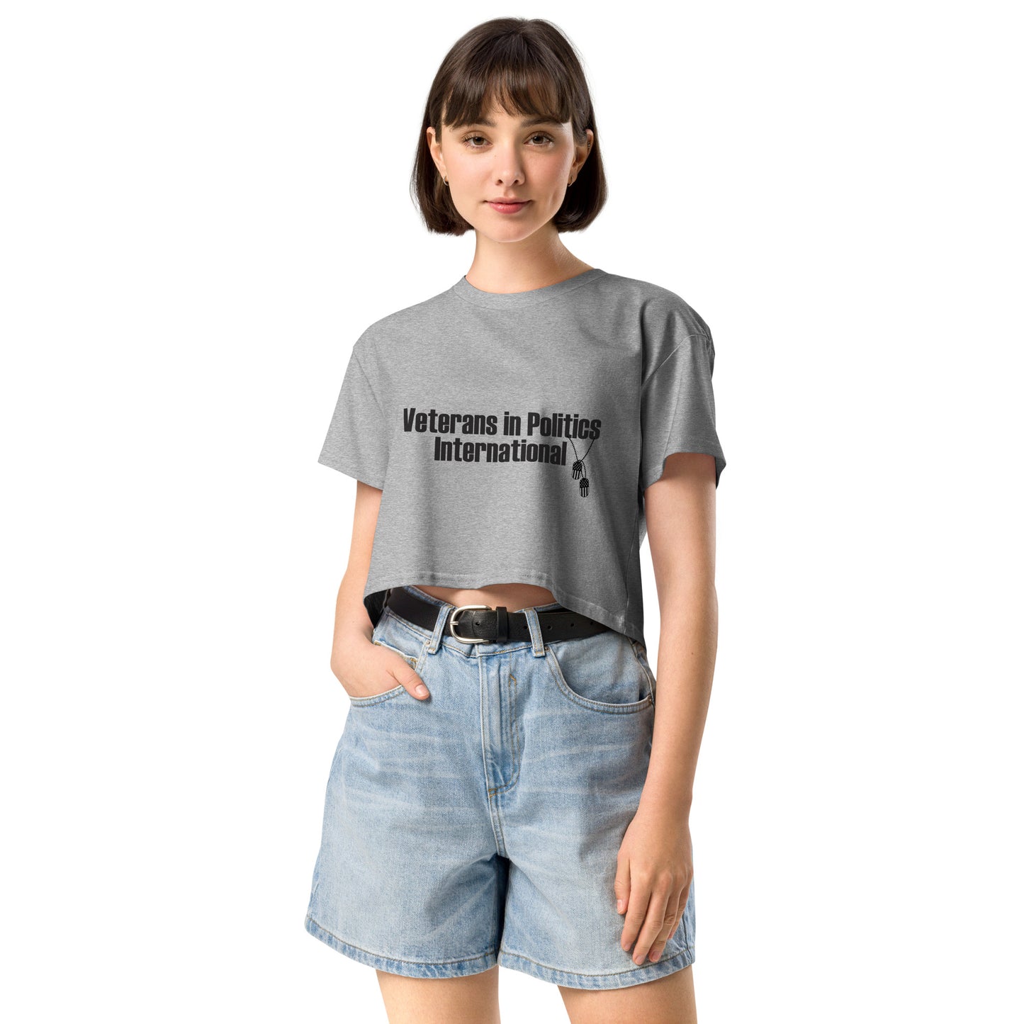VIPI Women’s crop top (Black)