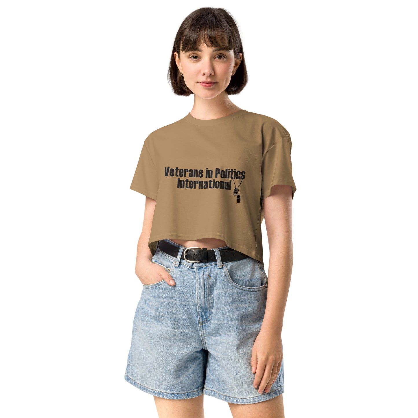 VIPI Women’s crop top (Black)