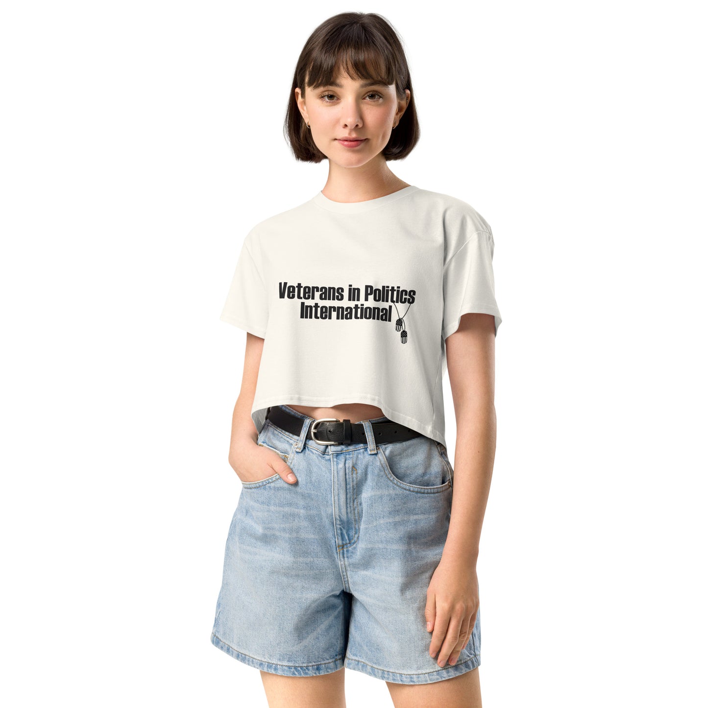 VIPI Women’s crop top (Black)
