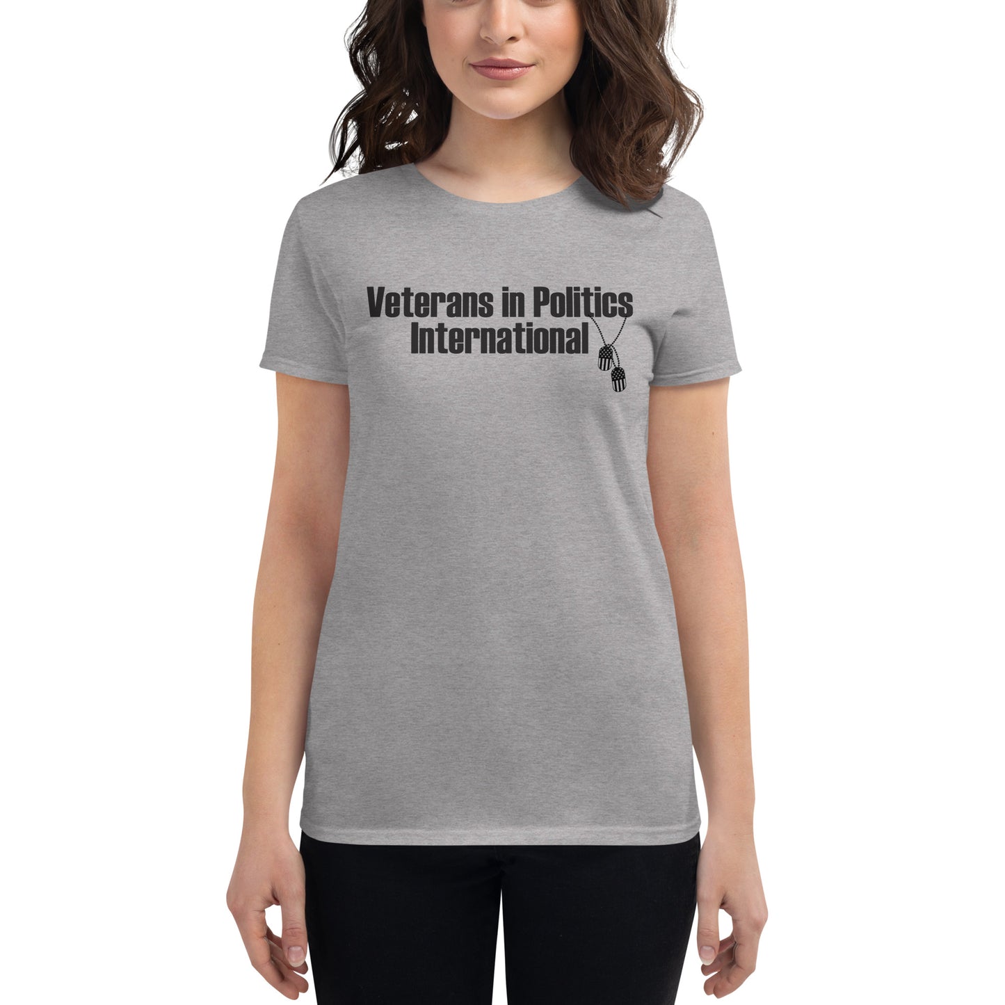 VIPI Women's short sleeve t-shirt (Black)