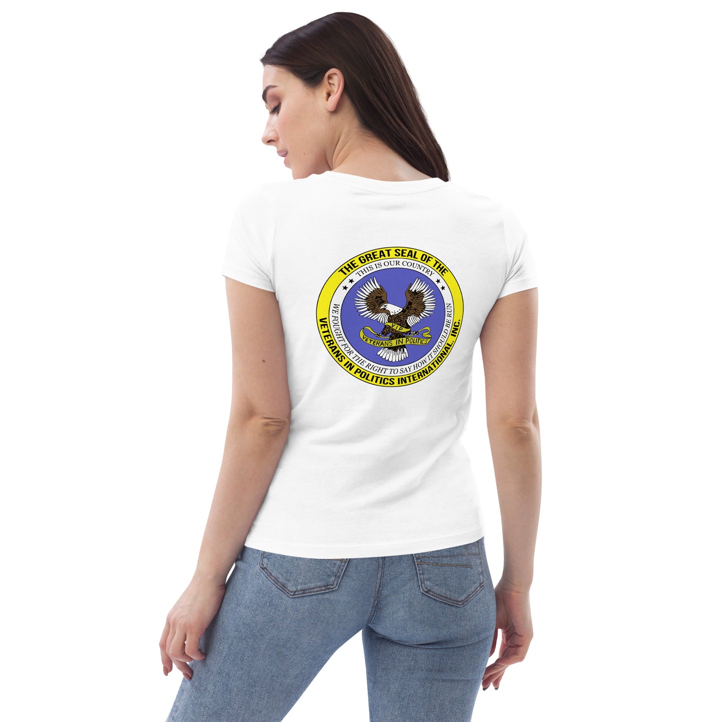 VIPI Women's fitted eco tee (Black)