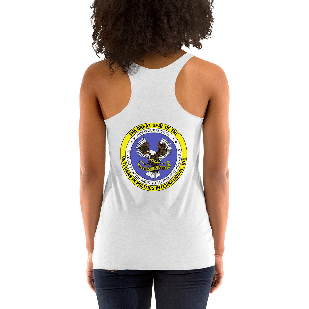 VIPI Women's Racerback Tank (Black)