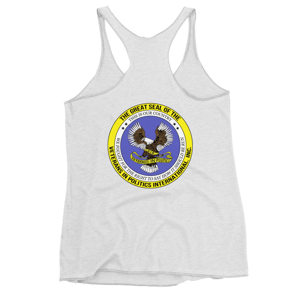 VIPI Women's Racerback Tank (Black)