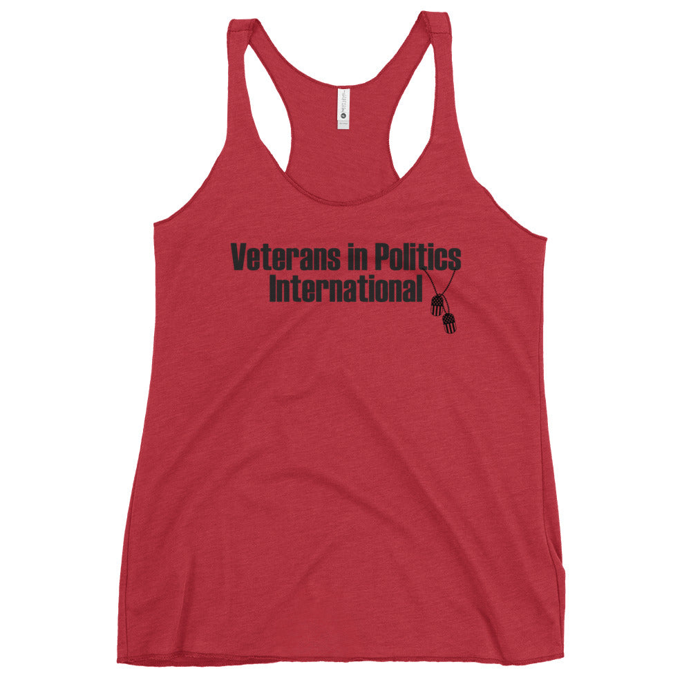 VIPI Women's Racerback Tank (Black)