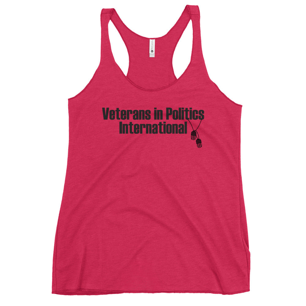 VIPI Women's Racerback Tank (Black)