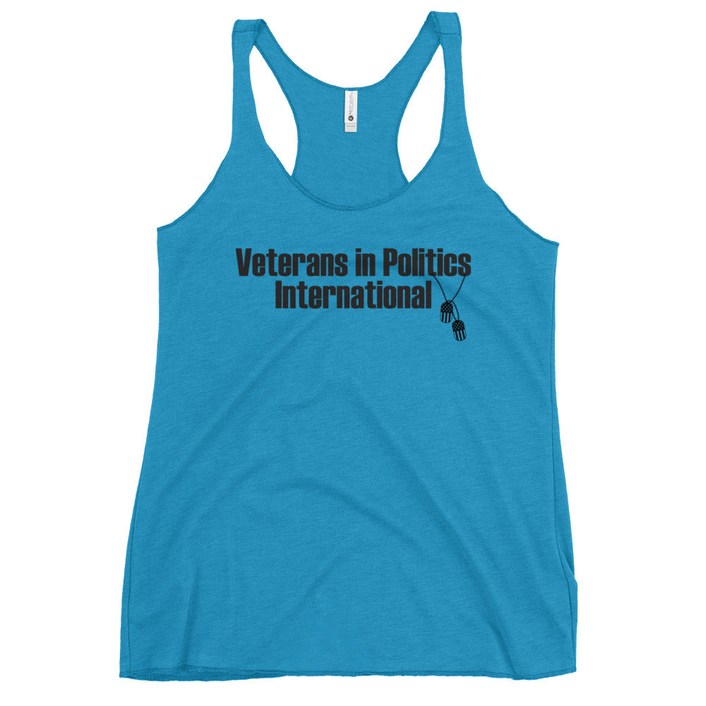 VIPI Women's Racerback Tank (Black)